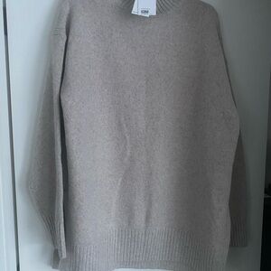 Kenzo Light Gray Women's Turtleneck Sweater